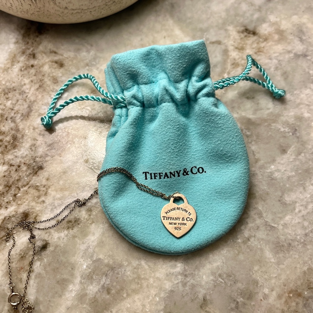 Return to Tiffany Heart Sterling Silver Necklace